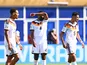 Felix Nmecha, Jonathan Tah and Aleksandar Pavlović in action for Germany.