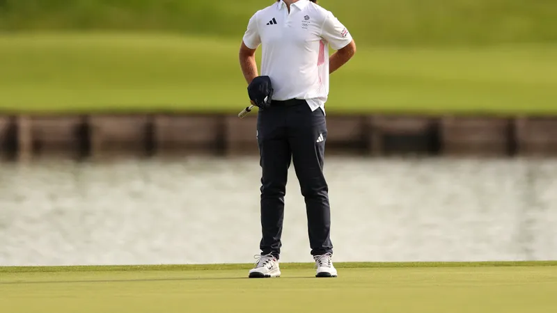 Heartbreak: Fleetwood edged out by Scheffler for Olympic gold