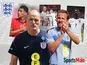 England World Cup collage