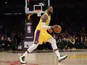LeBron James in action for the Lakers on February 21, 2019