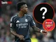 <span class="p2_new s hp">NEW</span> Arsenal line up £52m backup plan if record-breaking Vinicius Jr deal fails