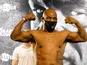 Mike Tyson at the weigh-in for his exhibition fight in November 2020.