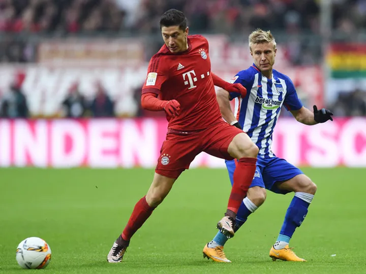 Bayern in control against Hertha