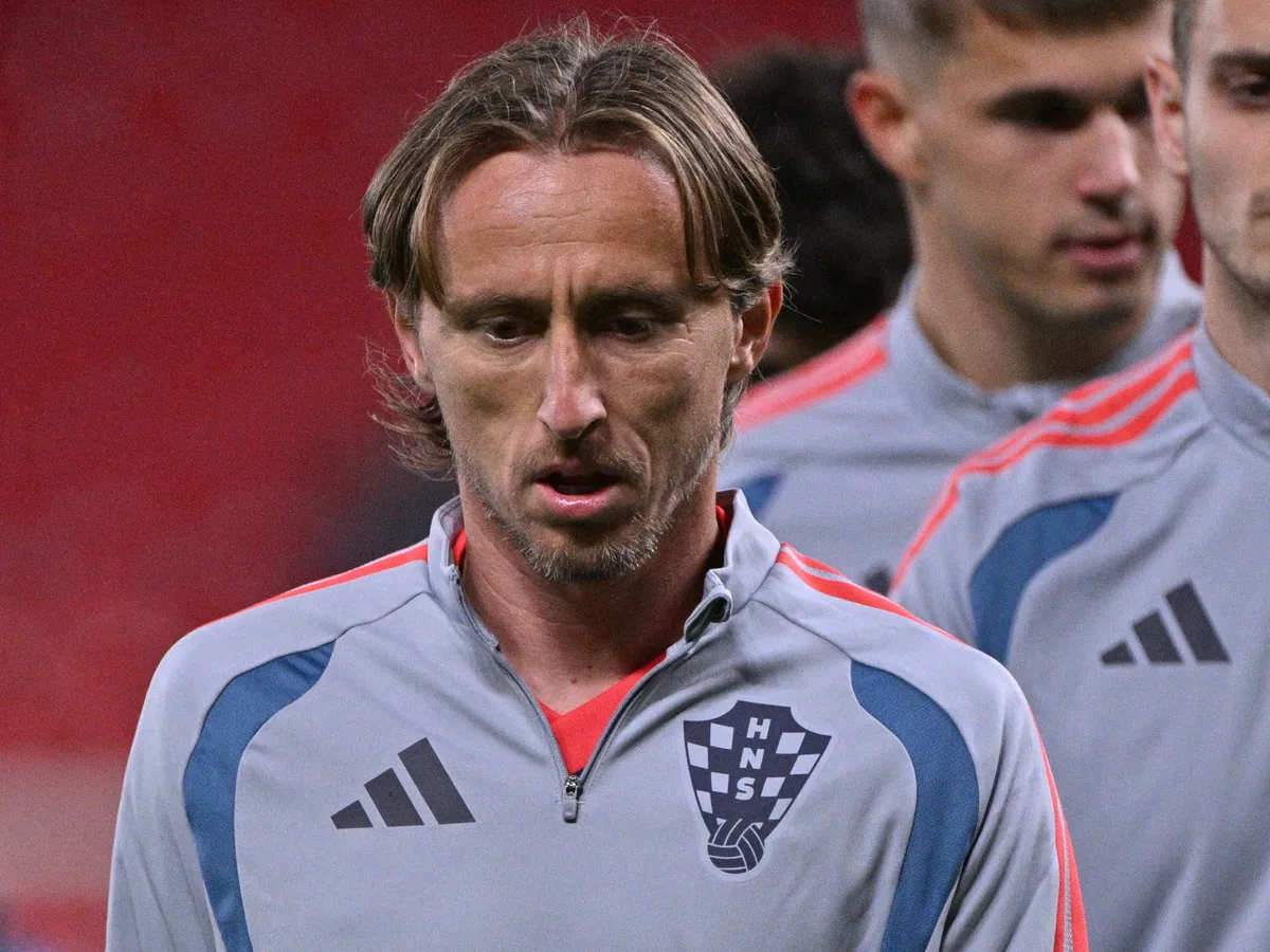 Croatia 0-7 England: Luka Modric 