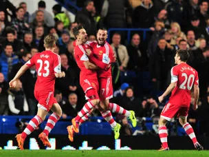 Southampton lead at Chelsea