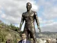 Ronaldo unveils giant statue of himself