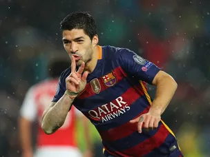 El Haddadi in for Luis Suarez
