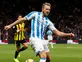 Huddersfield striker Laurent Depoitre unhappy with referee Michael Oliver