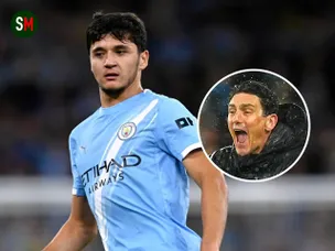 Man City 2-0 Brentford: Should Khusanov have been sent off in EFL Cup clash?