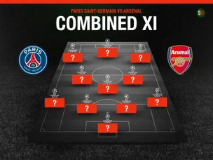PSG vs. Arsenal: Champions League Final Combined XI