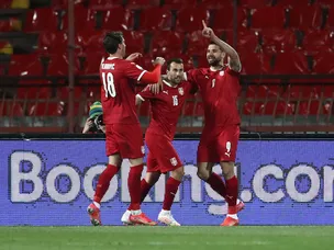 Serbia 3-2 Ireland: Mitrovic scores twice in home win