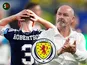 Azzuu - Scotland head coach Steve Clarke and Andy Robertson