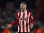 Sheffield United's Oliver McBurnie reacts on January 21, 2020