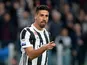 Juventus midfielder Sami Khedira in action during a Serie A clash with Sampdoria on April 15, 2018
