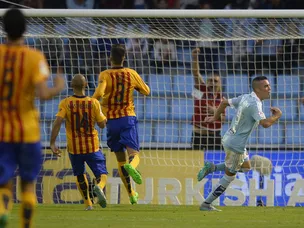 Nolito, Aspas give Celta half-time lead