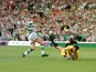 Harald Brattbakk scores for Celtic in 1998