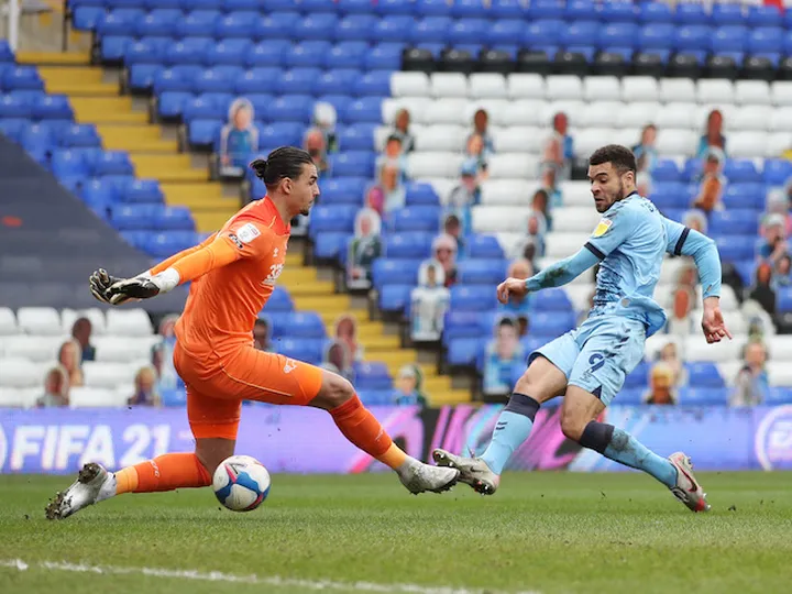 Coventry 1-0 Derby: Max Biamou boosts Coventry's survival hopes