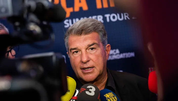 Barcelona president Laporta responds to Atletico complaint over Julian Alvarez