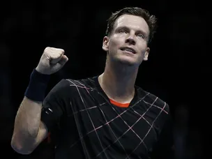Berdych eliminates Cilic in London
