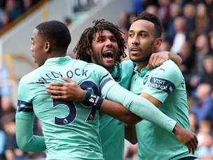 Pierre-Emerick Aubameyang helps Arsenal past Burnley