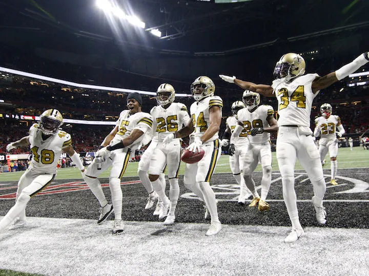 New Orleans Saints seal NFC South title with win over Atlanta Falcons