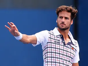 Lopez plans "aggressive" Djokovic match