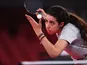Hend Zaza pictured at the Tokyo Olympics in July 2021