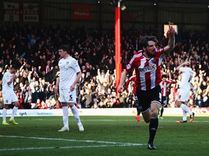 Brentford edge ahead at Griffin Park