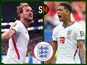 Harry Kane/Jude Bellingham England composite
