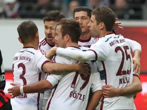 Muller, Gotze left on Bayern bench