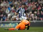 West Brom striker Shane Long steals the ball to make it 2-0 versus Sunderland on November 24, 2012