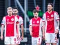 Ajax players looking dejected on February 1, 2026