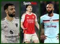 Bruno Fernandes/Declan Rice/Igor Thiago composite