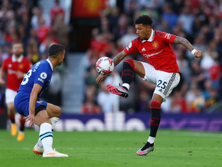 Erik ten Hag pleased with Jadon Sancho progress this season