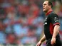 Saracens' Richard Hill in action on April 27, 2008