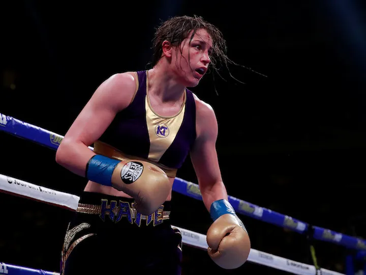 Katie Taylor bidding to make history by becoming two-weight world champion