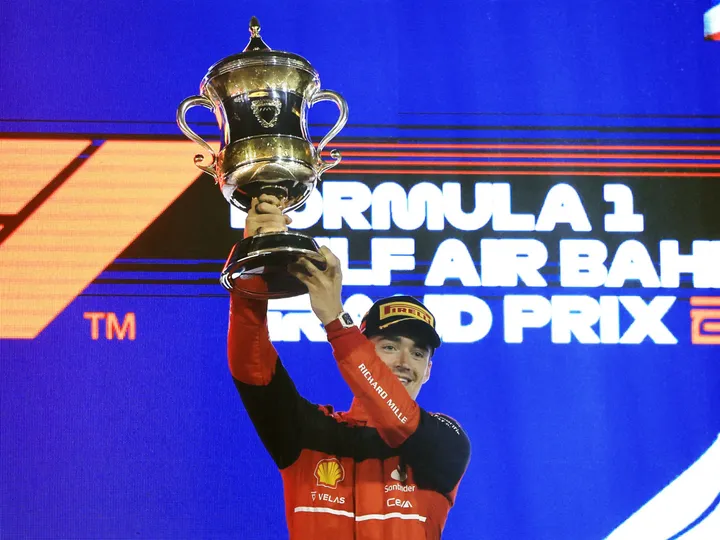 Leclerc hails perfect start after win in Bahrain