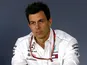 Mercedes executive director Toto Wolff during the press conference ahead of the Australian Grand Prix on March 23, 2018