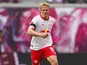 Xaver Schlager of RB Leipzig, on May 9, 2025