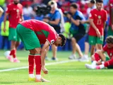 Achraf Hakimi and his teamates disappointed after their loss against France, on July 9, 2026