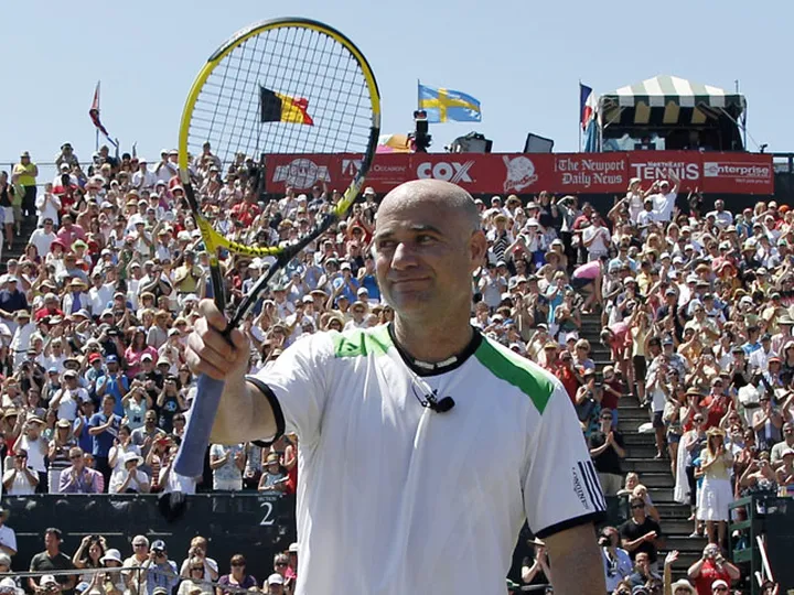 Agassi hails "golden age" of men's tennis