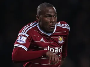 Guy Demel in action for West Ham on December 28, 2014
