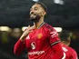 Manchester United's Matheus Cunha celebrates on October 25, 2025