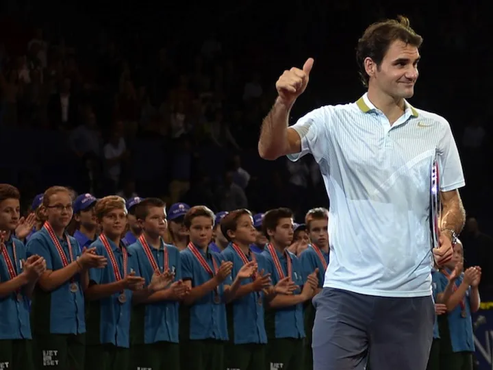 Federer to become father again
