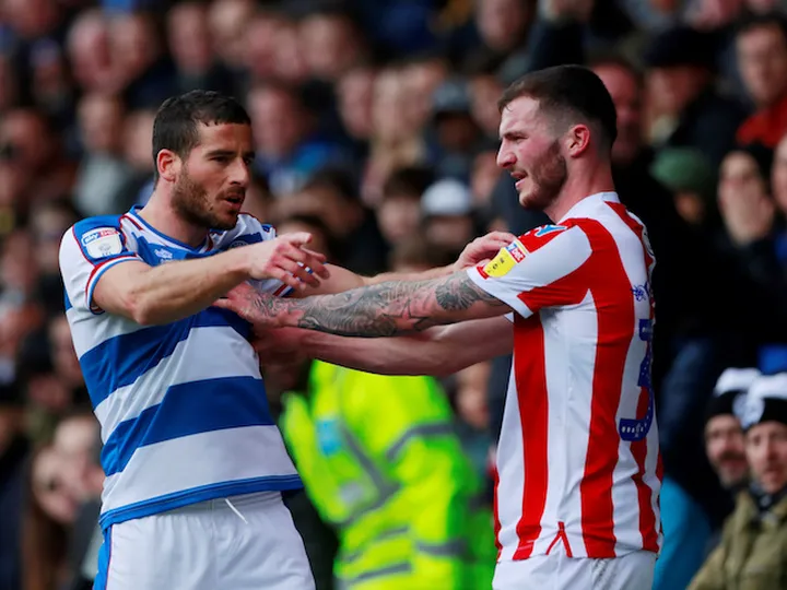 Stoke battle hard to secure point at QPR after early Sam Clucas red card