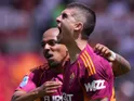 Gianluca Mancini and Donyell Malen of Roma celebrate - May 17, 2026
