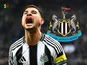 Bruno Guimaraes/Newcastle United composite