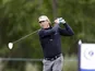 Ricky Barnes tees off during the PGA Zurich Classic golf tournament on April 25, 2013