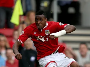 Bristol City two up at the break