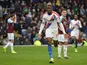 Crystal Palace winger Wilfried Zaha celebrates scoring against Burnley on March 2, 2019